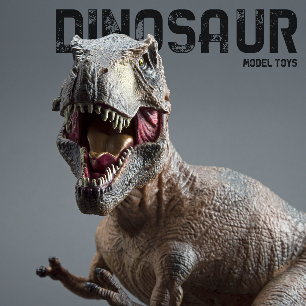 Vintage Collectible Toys - Realistische Tyrannosaurus Rex Dinosaurus Speelgoed Figuur