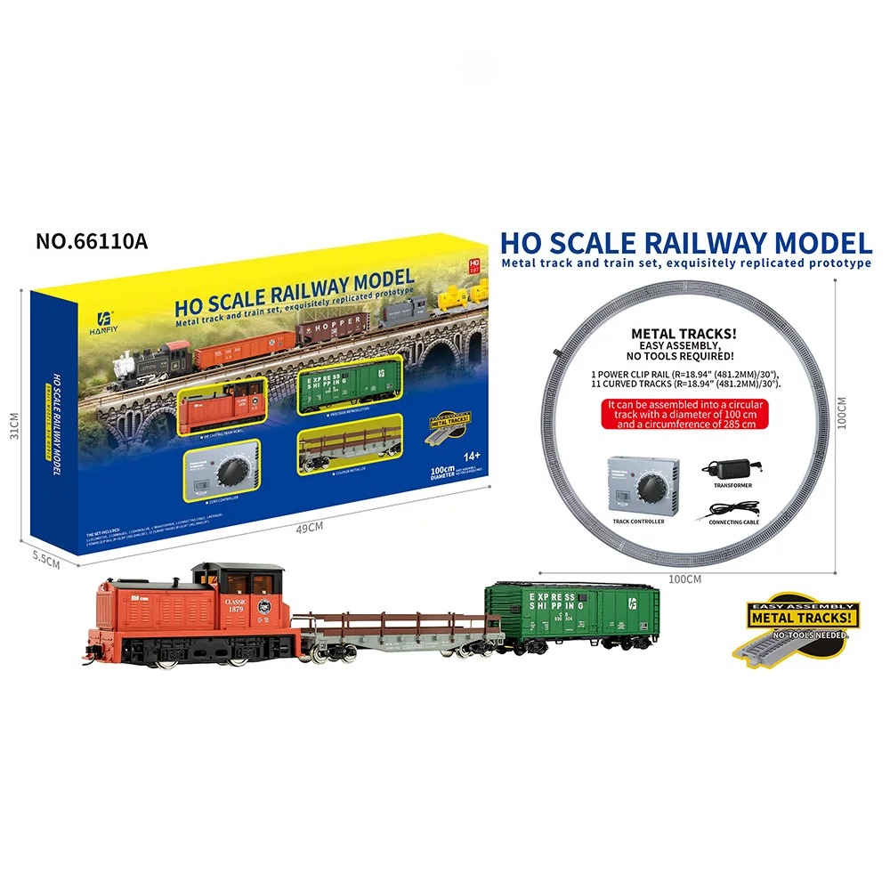 Vintage Collectible Toys - HO Schaal Metaal Treinmodel 1/87 Vintage