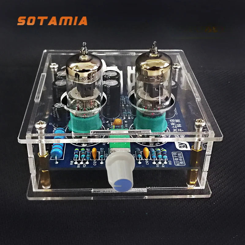 Tube Amplifier Part - SOTAMIA 6J1 Buizenvoorversterker Audio Eindversterker Front