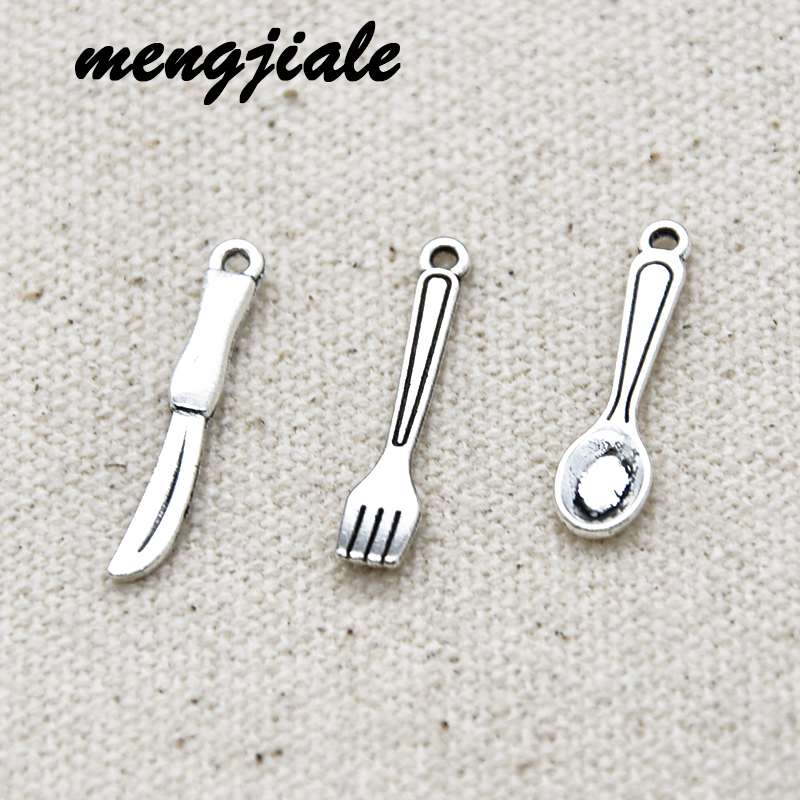 Vintage Collectible Spoons - 30Pcs Antiek Zilver Bestek Collectie Hangers