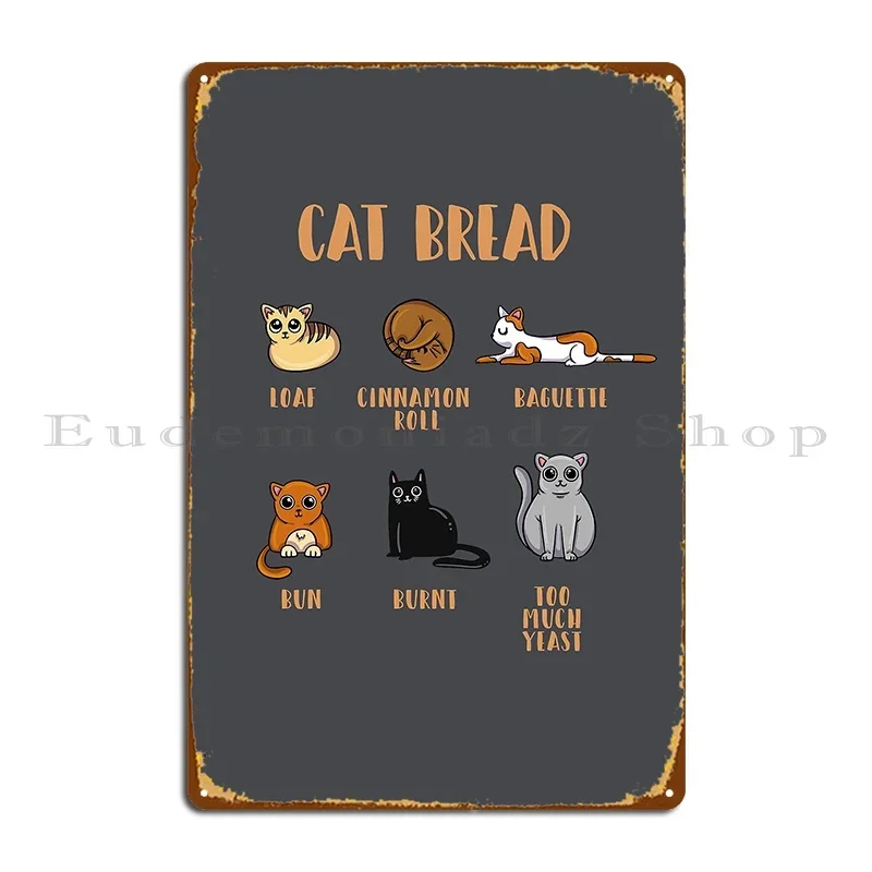 Vintage Collectible Tins - Cat Bread The Catloaf Collection Metalen