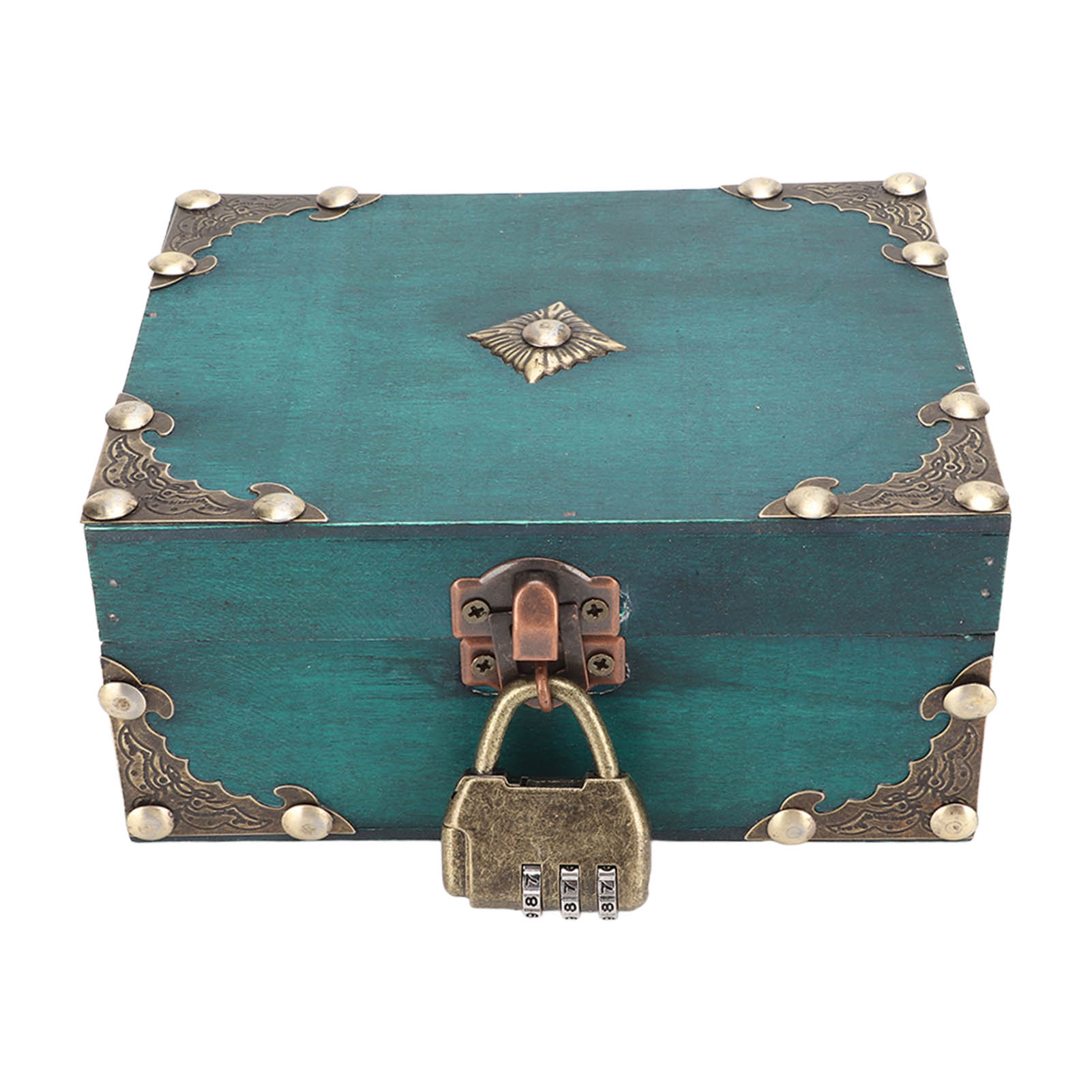 Houten sieradendoos met slot,  - Vintage And Collectible Items recensie en prijs