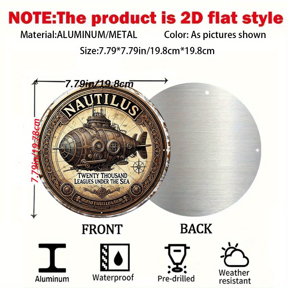 Vintage Nautilus Submarine Wal - Vintage Collectible Tins recensie en prijs