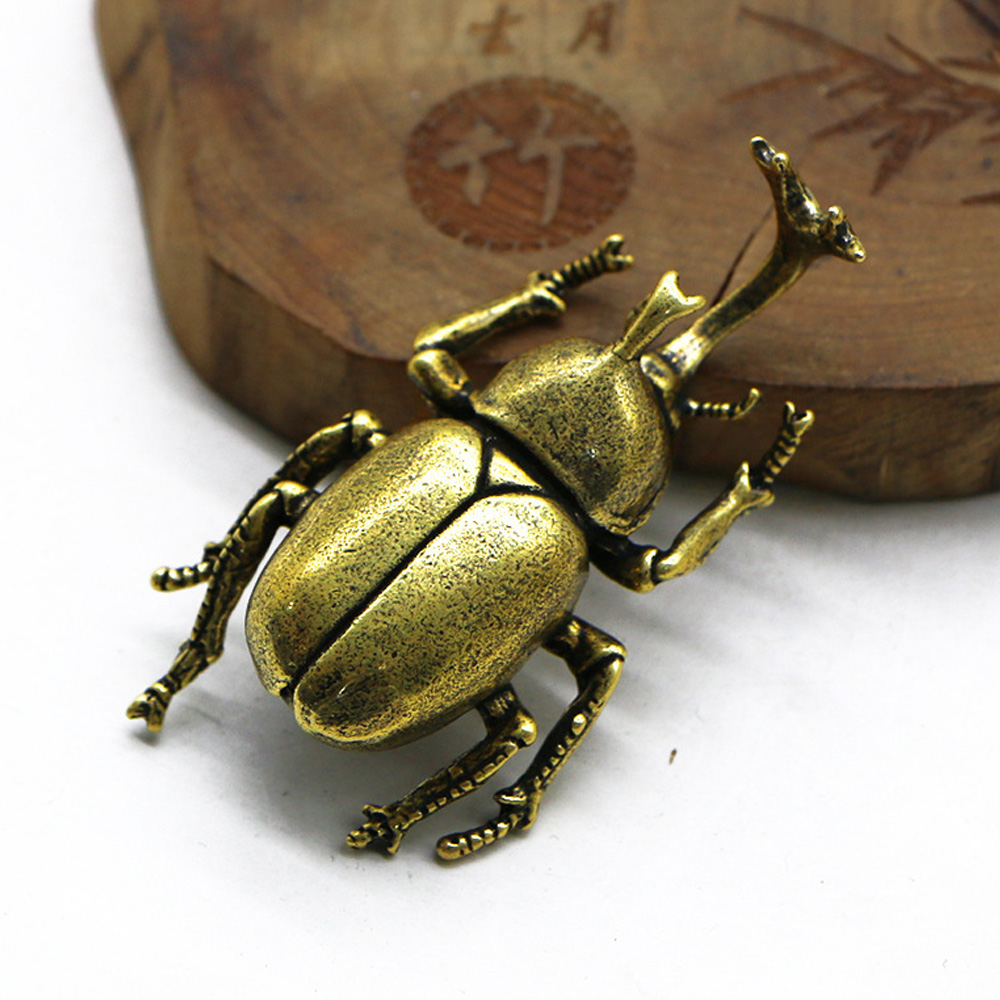 Vintage messing kever insect s - Vintage Collectible Christmas Ornaments recensie en prijs