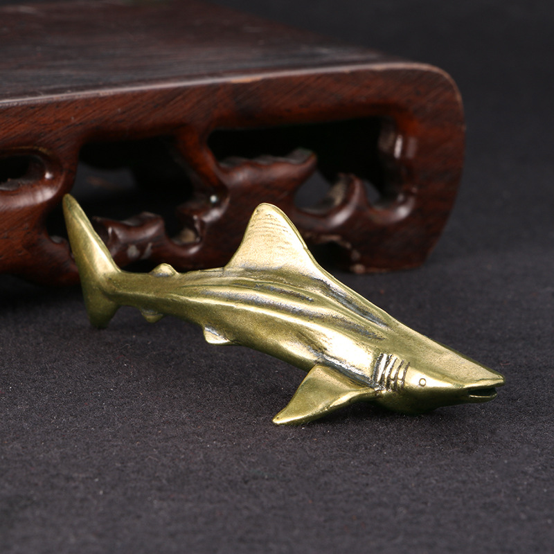 Vintage messing haaienbeeldje, - Vintage Collectible Christmas Ornaments recensie en prijs